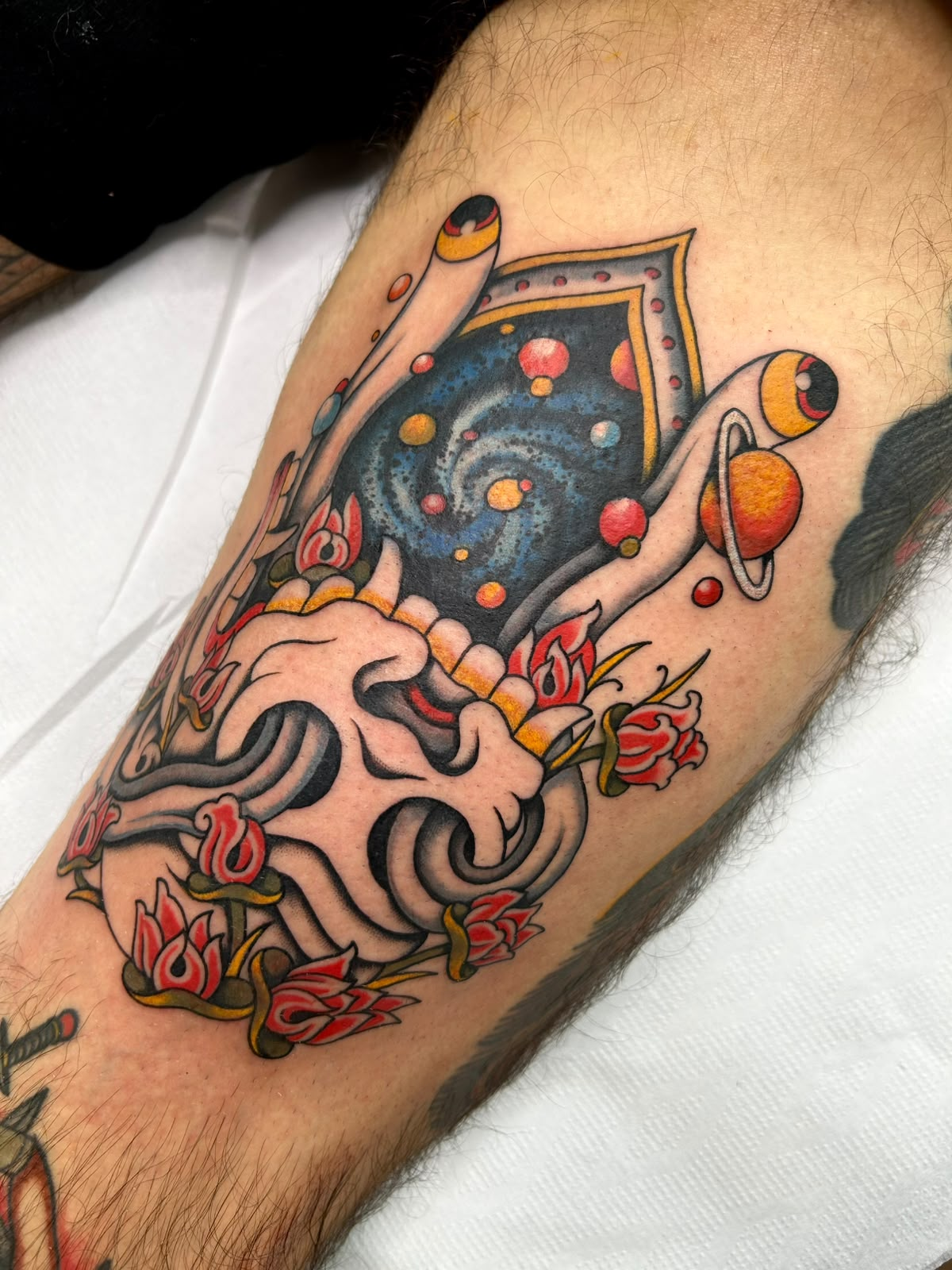 Tatuaje 1: tradicional en color por Ober en Frio Norte Tattoo, Vigo